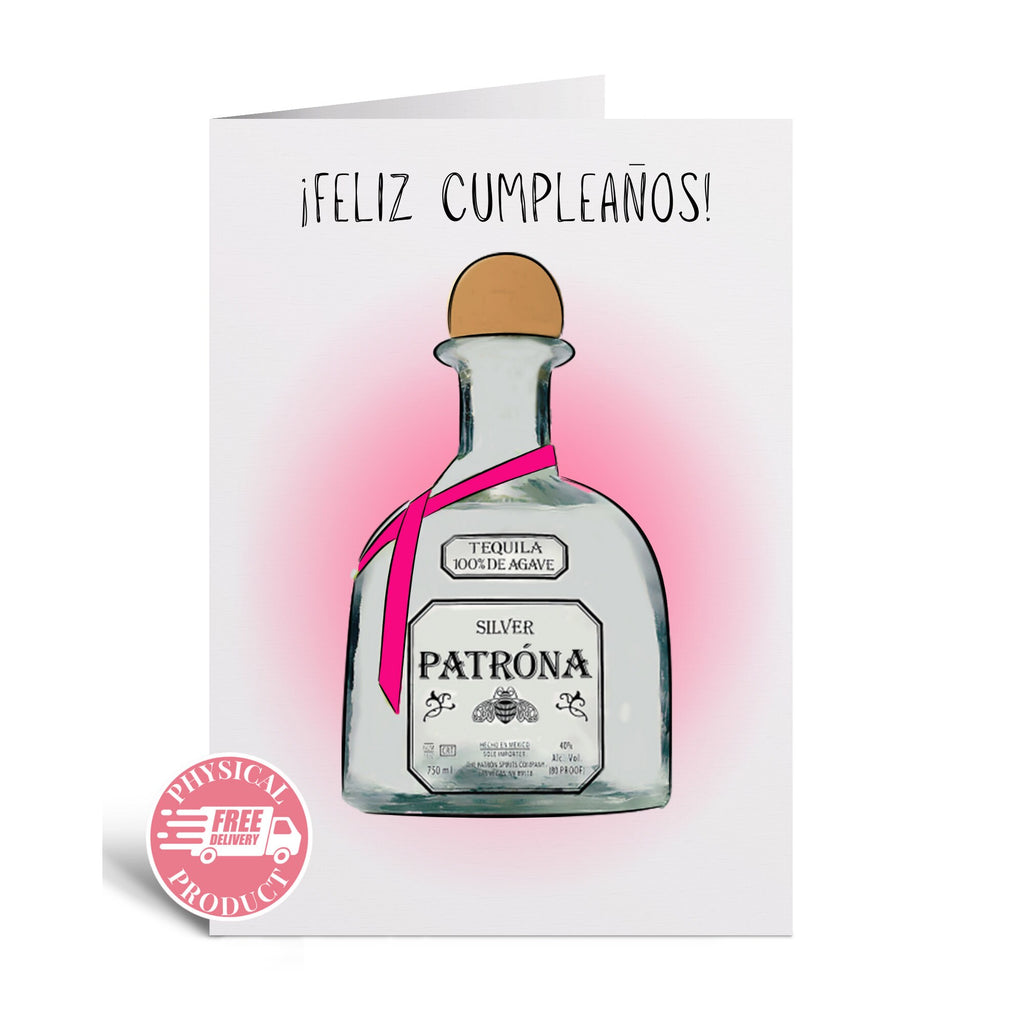 Birthday Party Decorations Gifts And Cards - "Patrona" - Funny Greeting Card In Spanish For A Friend Girlfriend Wife