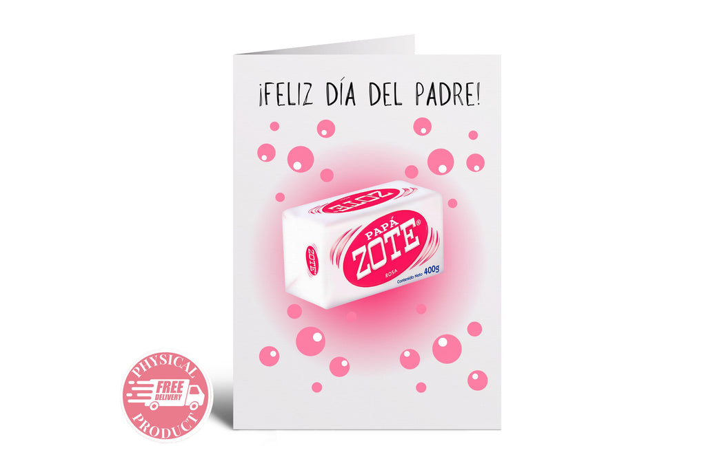 Father's Day Party Decorations Gifts And Cards - "Papazote" -  Father's Day Greeting Card For A Friend Boyfriend Husband