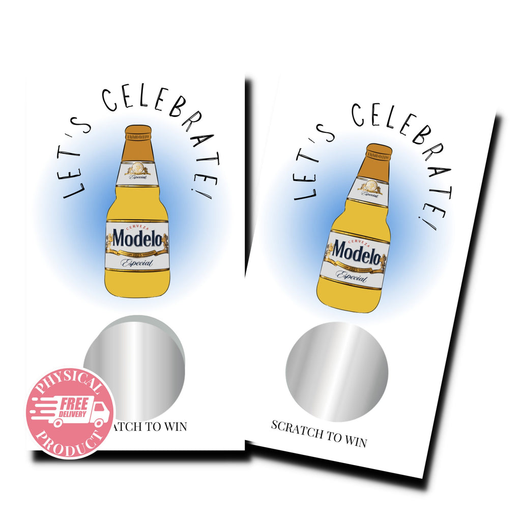 Birthday Decorations Gifts And Games - "Modelo " - Scratch Off Cards - Party Decorations Supplies & Games