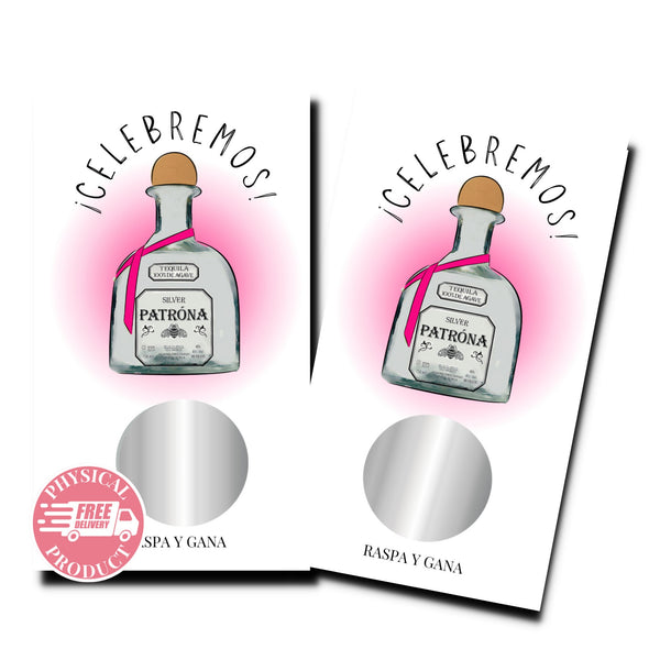 Birthday Decorations Gifts And Games - "Patrona" - Scratch Off Cards In Spanish - Party Decorations & Games