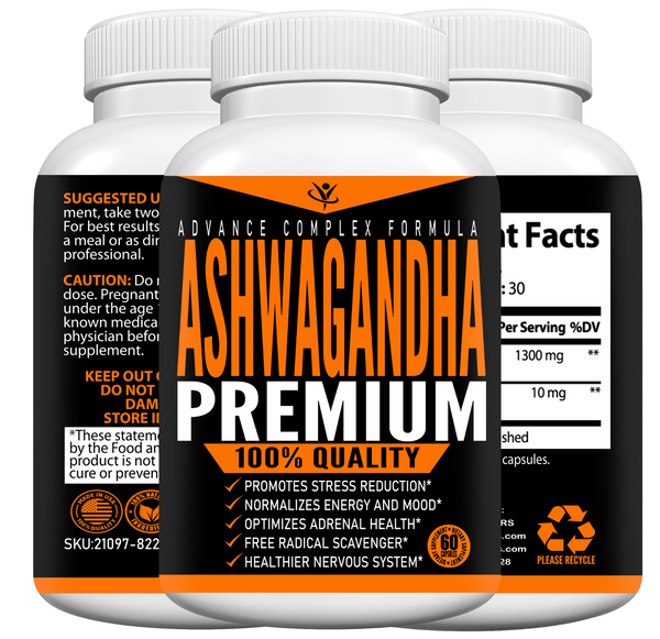 Ashwagandha Capsules - Total Boosters