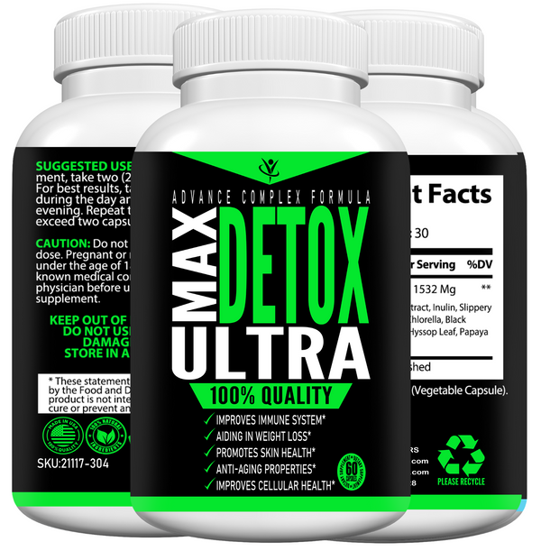 Max Detox Capsules - Total Boosters