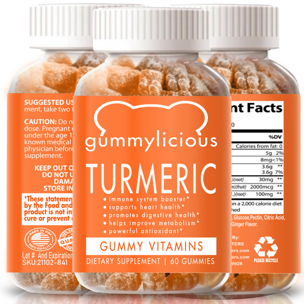 Best Turmeric Gummies With Proven Benefits - Total Boosters Top Best Selling Supplement Brand