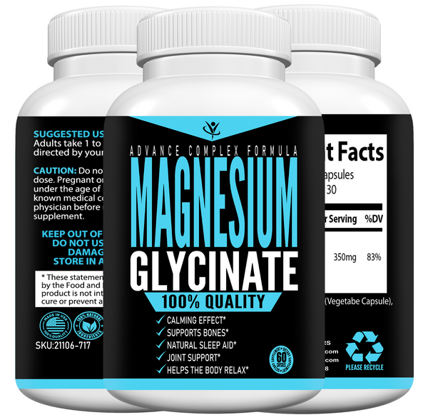 Magnesium Glycinate Capsules - Total Boosters