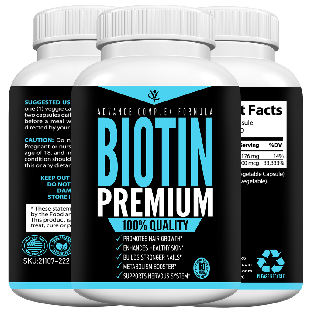 Biotin Pure Capsules - Total Boosters