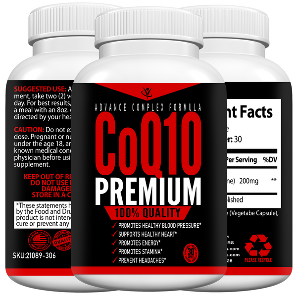 CoQ10 Softgels - Best Selling Pills With Proven Benefits And Results - Total Boosters #1 Top Supplement Brand In The Market