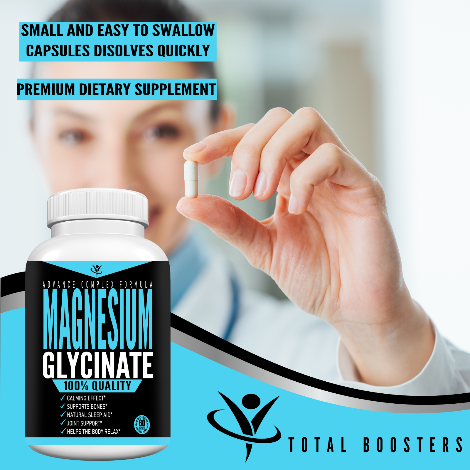 Can You Open Magnesium Capsules And Mix With Water Magnesium Glycinate Capsules – Total Boosters