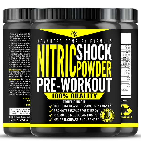 Nitric Shock Fruit Punch Powder
