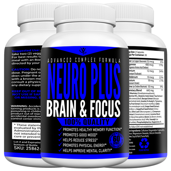 Neuro Plus Cerebro Y Enfoque