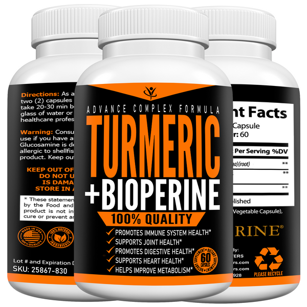 Turmeric With Bioperine Capsules